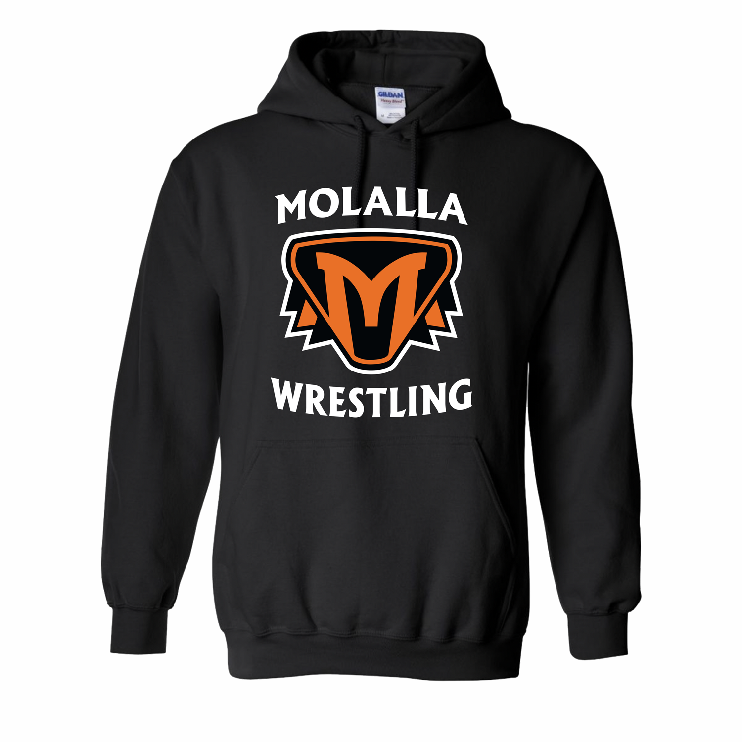 Molalla Wrestling Black Hoodie Modified Inc